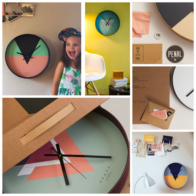 PENAL Wall Clocks Colage