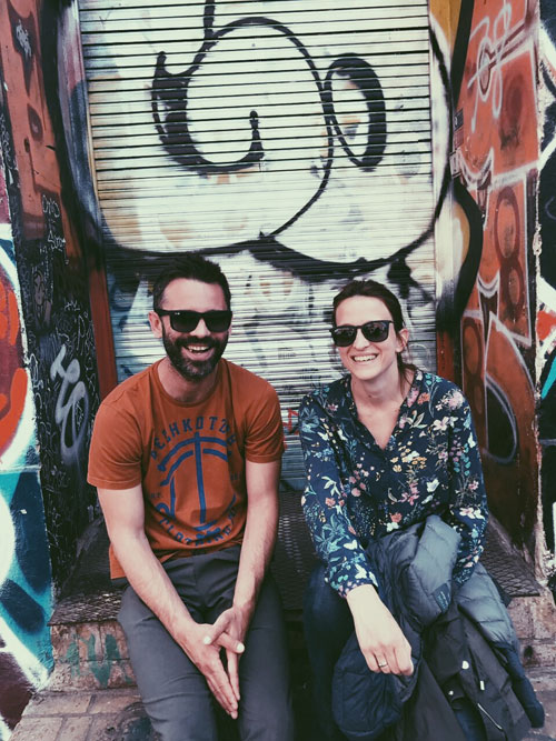 Veljko and Katarina founders of The Penal Brand